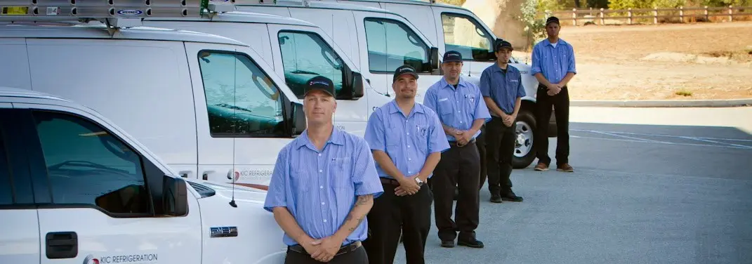 KIC Refrigeration crew ready for Mini Split Repair jobs across Elgin
